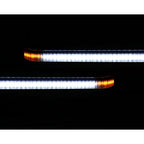 Jeep Wrangler JL/Gladiator JT Slim Smoked DRL Sahara/Overland Fender Chop Kit