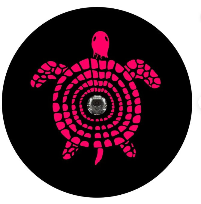 Spotted Sea Turtle Spare Tire Cover