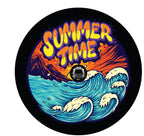 Summer Time Painted Waves Spare Tire Cover
