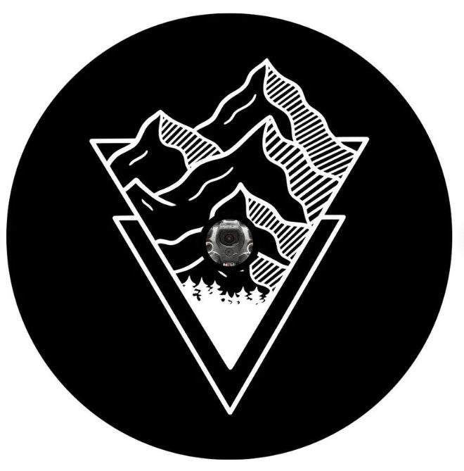Triangle Mountain Spare Tire Cover