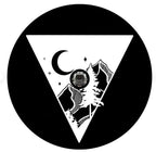 Triangle Mountain Night Sky Spare Tire Cover