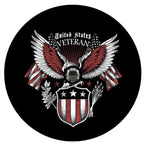 United Stats Veteran Eagle Shield Spare Tire Cover