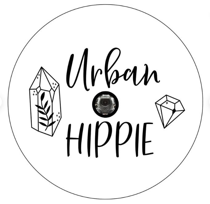 Urban Hippie White Spare Tire Cover