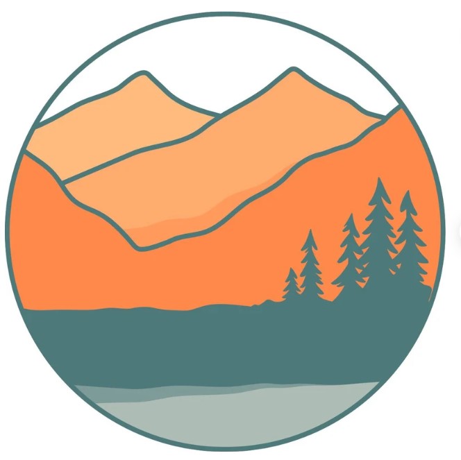 Vintage Trees In The Mountains Spare Tire Cover