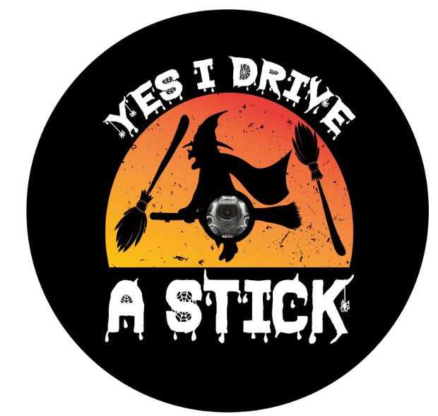 Yes I Drive A Stick Spare Tire Cover