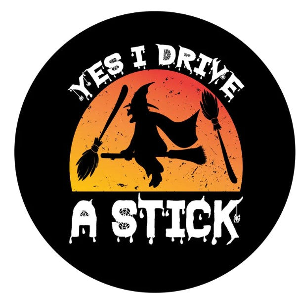 Witch In The Stars (Any Color) Spare Tire Cover